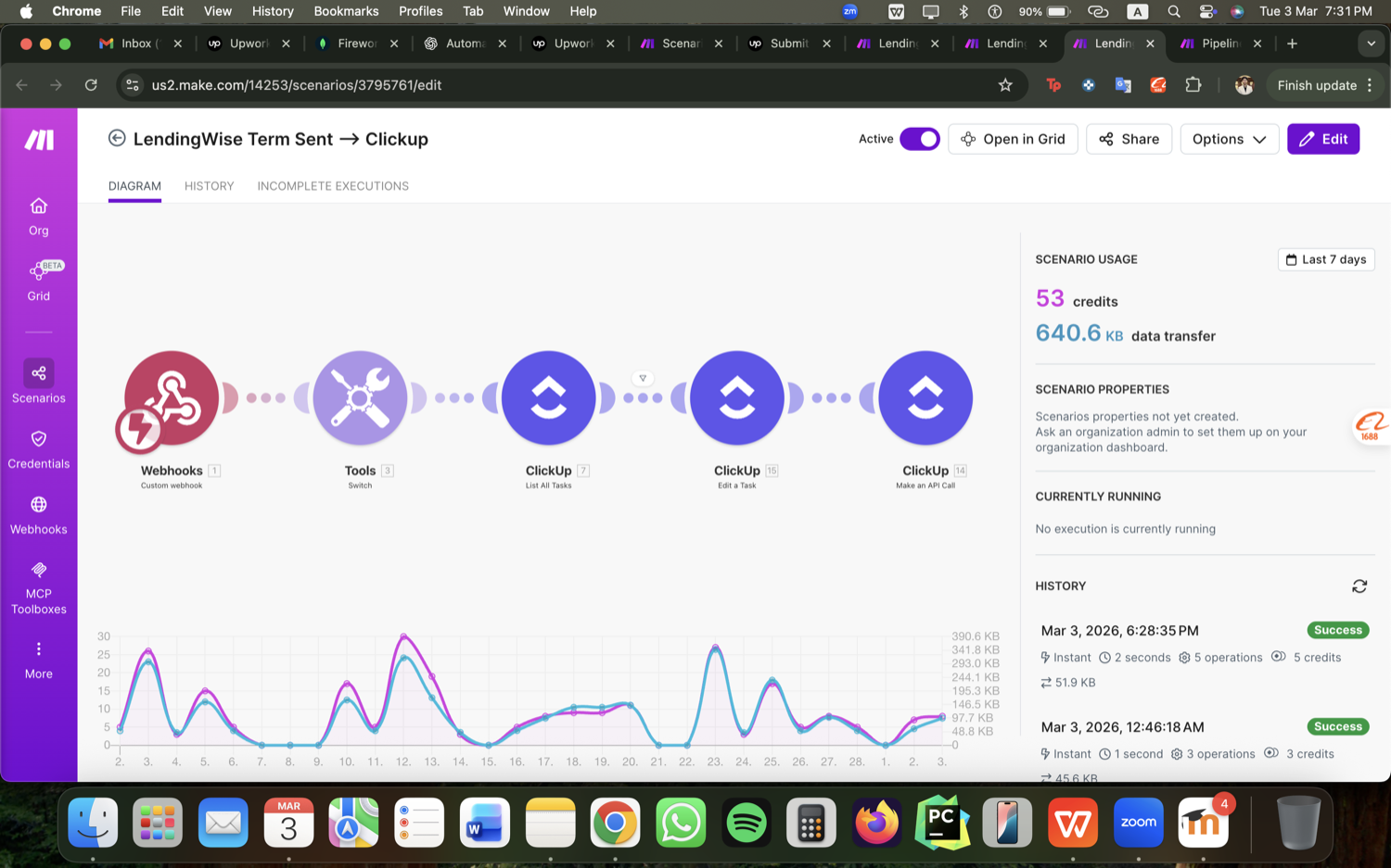 Loan Processing Automation - Make.com, LendingWise & ClickUp screenshot 10